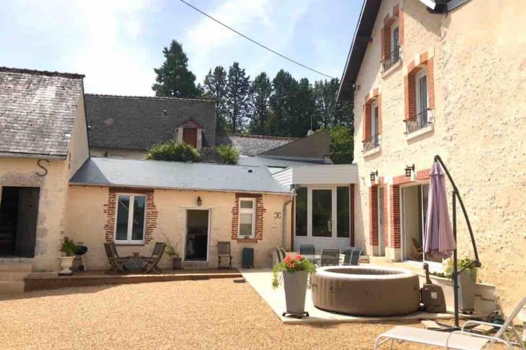 Villa Belle Demeure De 1820, Classee, A 5 Mn De Blois, 10 Mn De Chambord à Vineuil  Extérieur photo