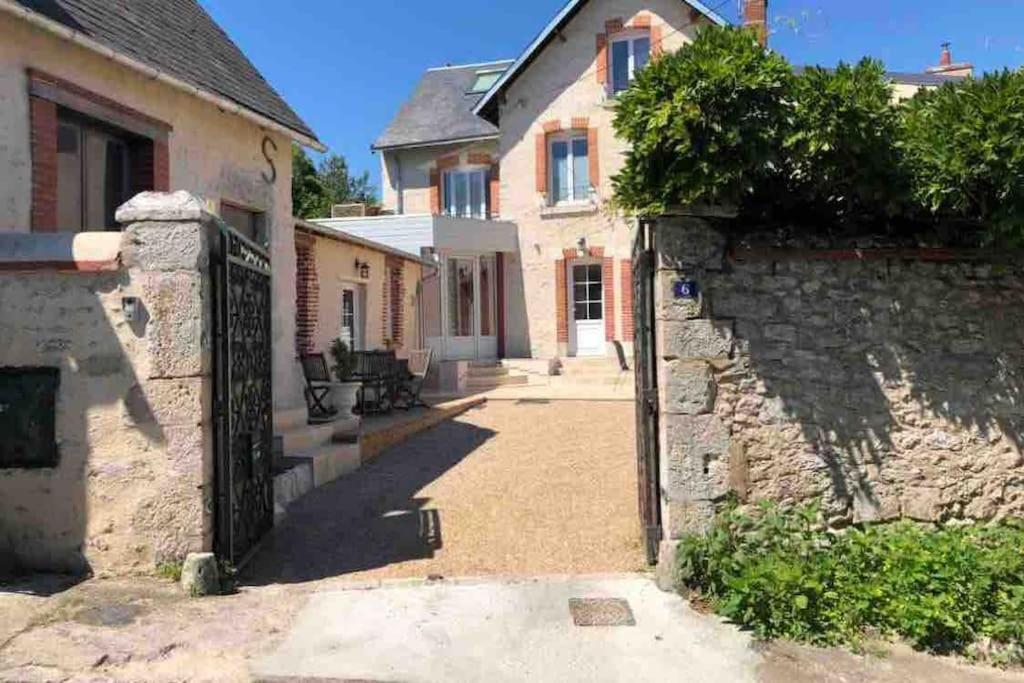 Villa Belle Demeure De 1820, Classee, A 5 Mn De Blois, 10 Mn De Chambord à Vineuil  Extérieur photo