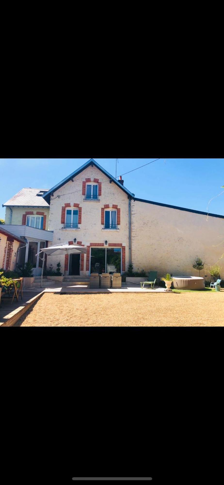 Villa Belle Demeure De 1820, Classee, A 5 Mn De Blois, 10 Mn De Chambord à Vineuil  Extérieur photo